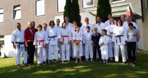 Karatefreizeit Finnentrop_Gruppe