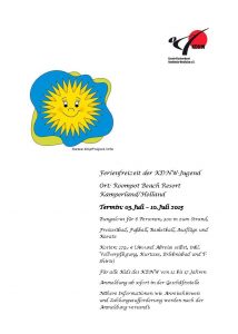 Ferienfreizeit der KDNW-Jugend2015