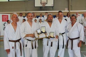 Von links Herbert Richts Ulrich Weß-Wesner Wolfgang Pelz Lothar Strolo