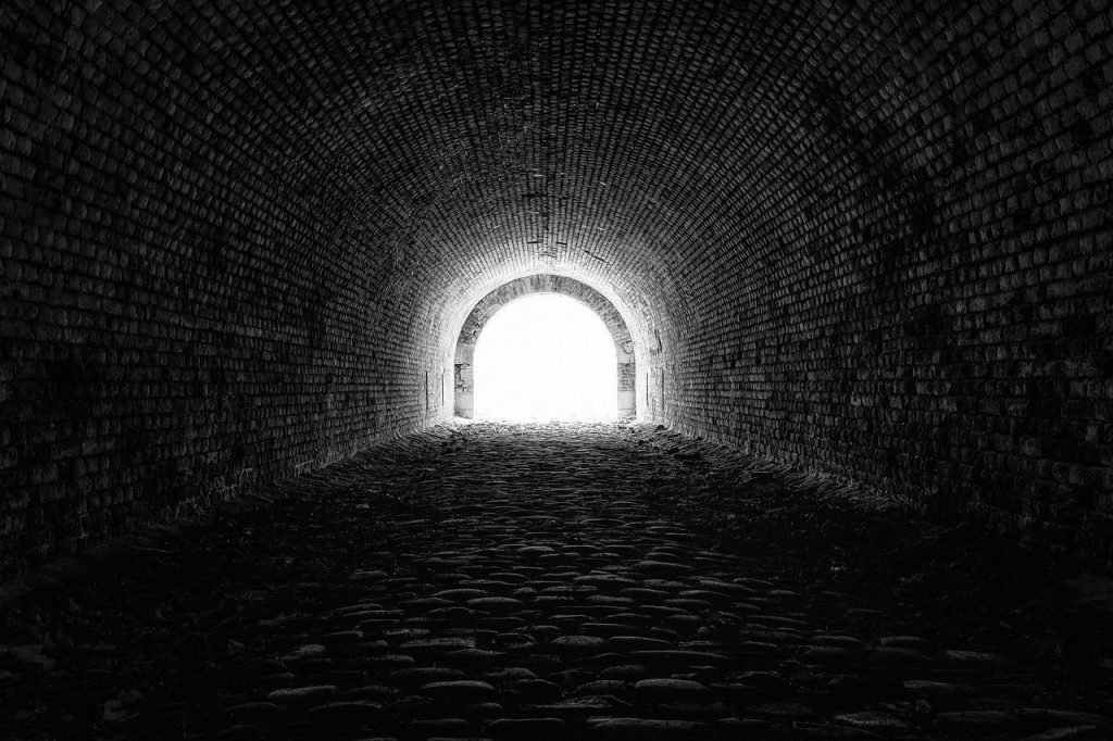 Licht am Ende des Tunnel