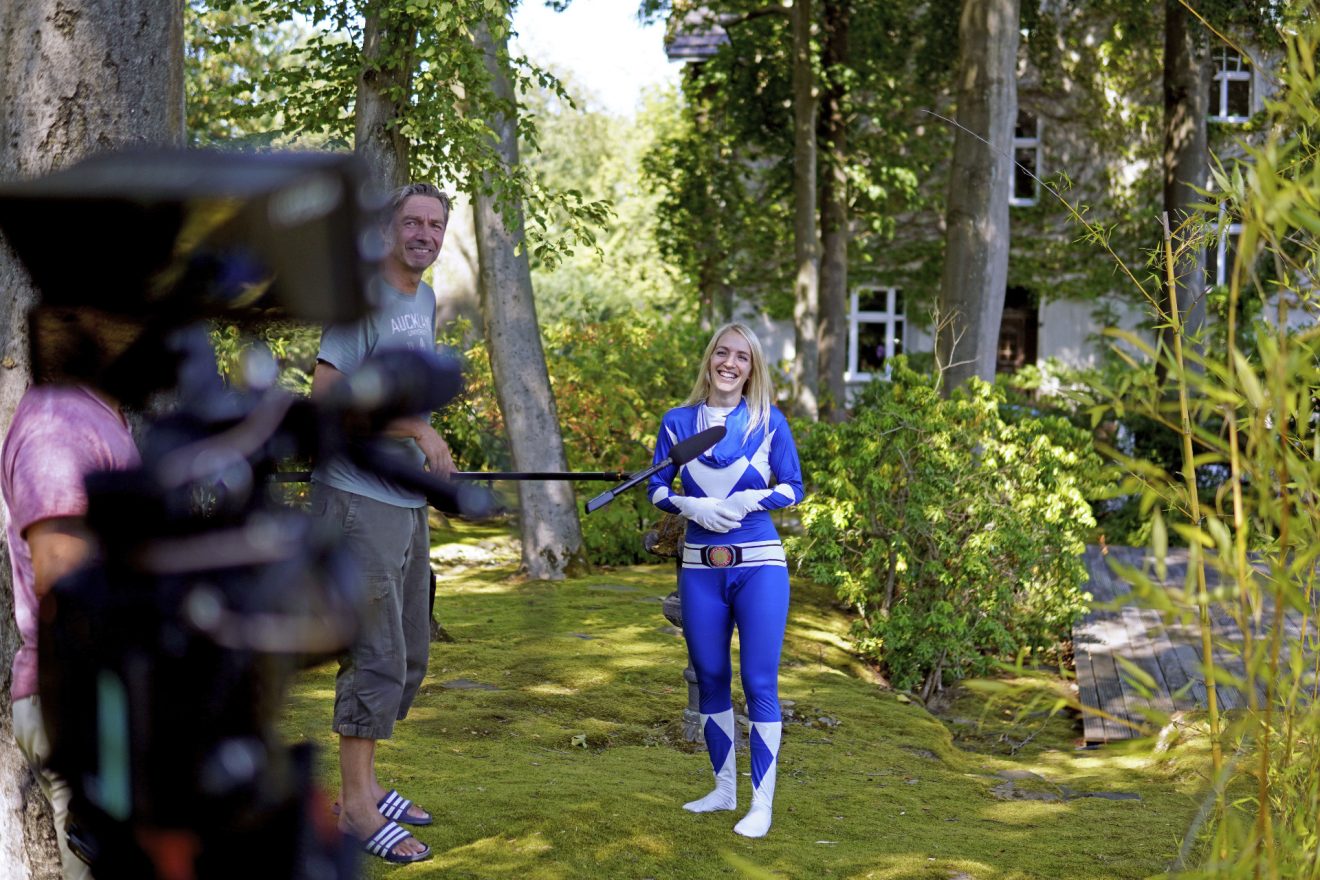 Jana Messerschmidt als Power Ranger