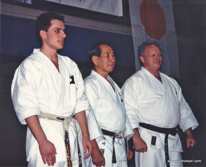 Christian Winkler, Tomoharu Kisaki, Fritz Nöpel, 1995 Kata Seminar, Ikoma, Nara-ken