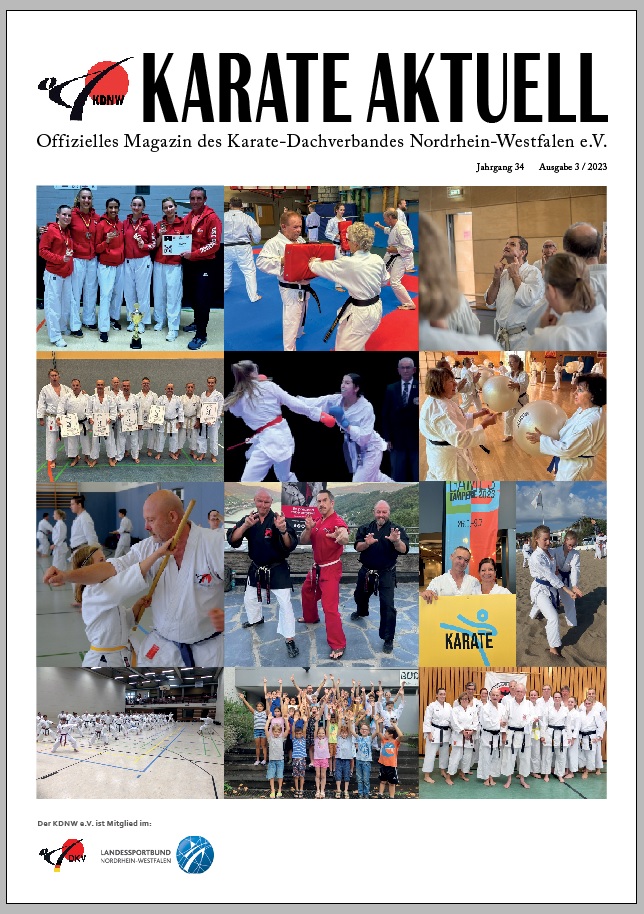 Karate Aktuell 3/2023 jetzt auch online verfügbar