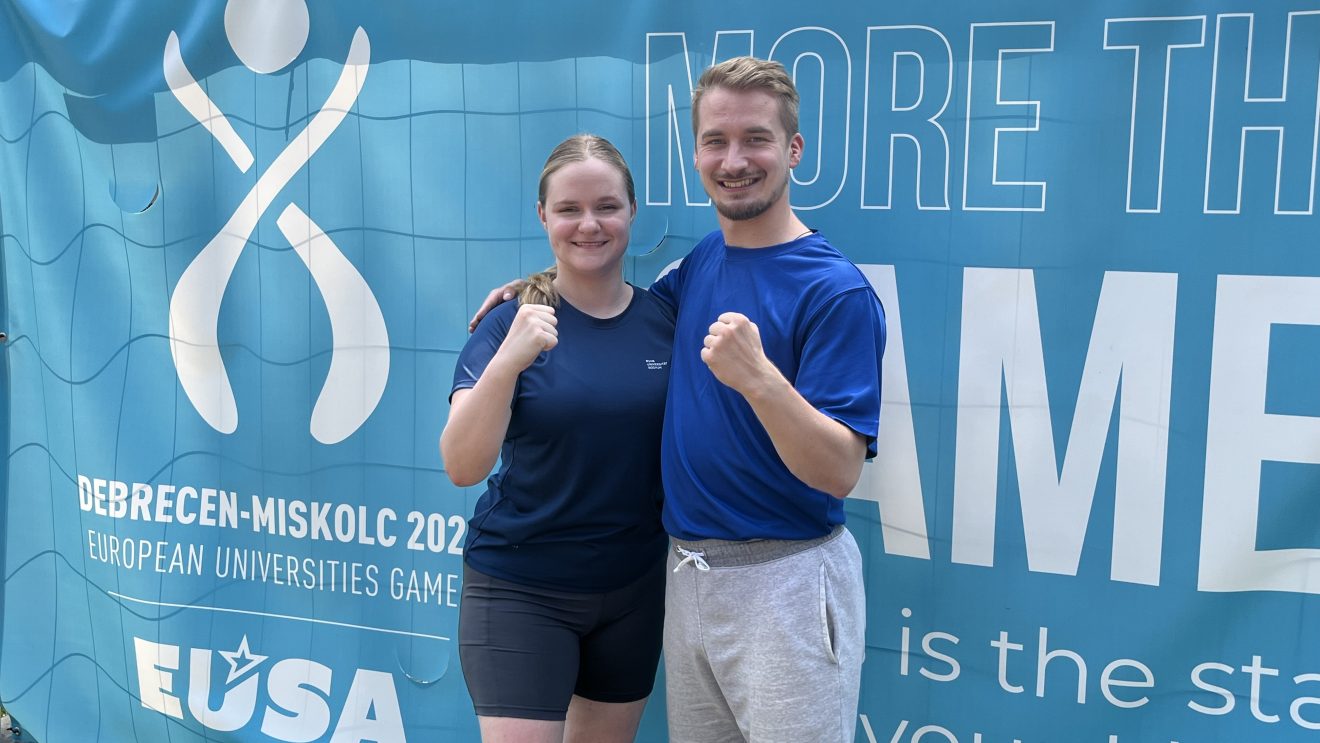 Karateka aus dem KDNW bei den European University Games 2024 in Miskolc (Ungarn)