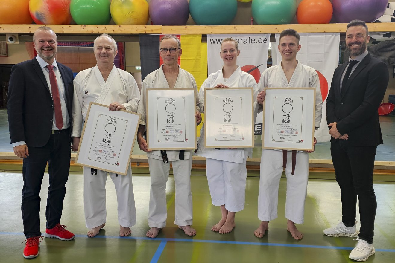 Shotokan-Dan-Prüfung in Bünde