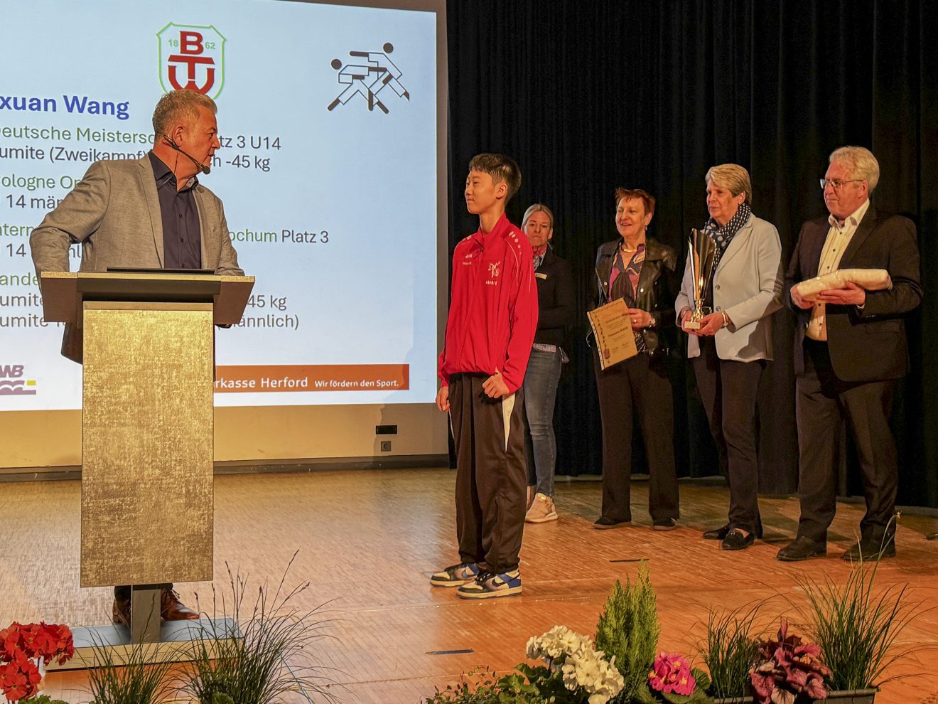 Aus unseren Dojos: Yuxuan Wang ist „Sportler des Jahres 2024“ in Bünde