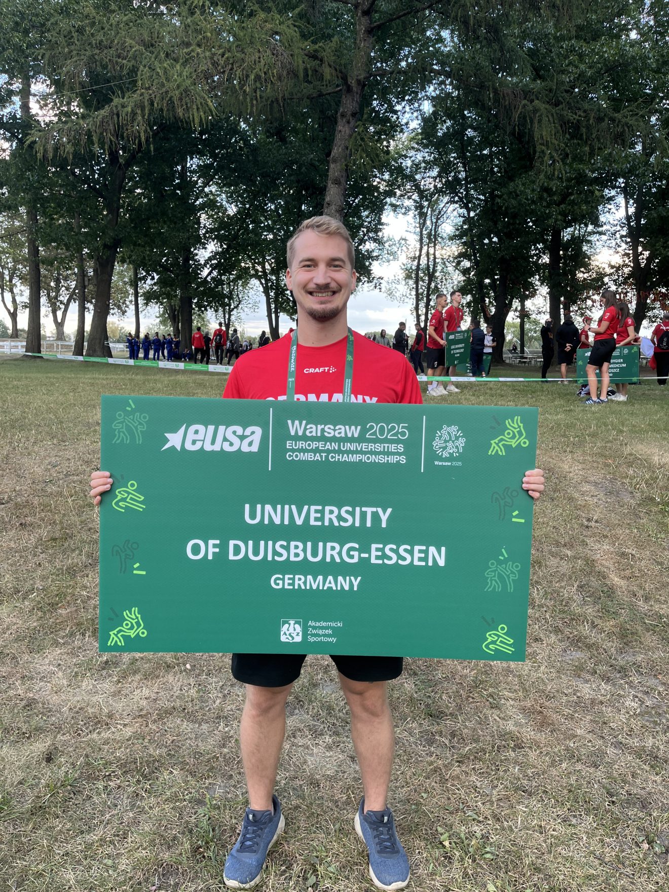 KDNW-Karateka bei der European University Combat Sports Championship 2025