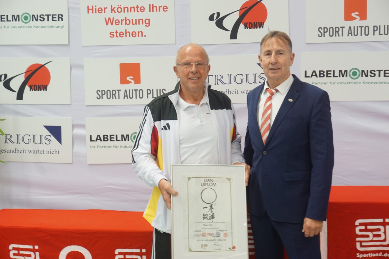 Shotokan: 6. Dan für Dieter Koch