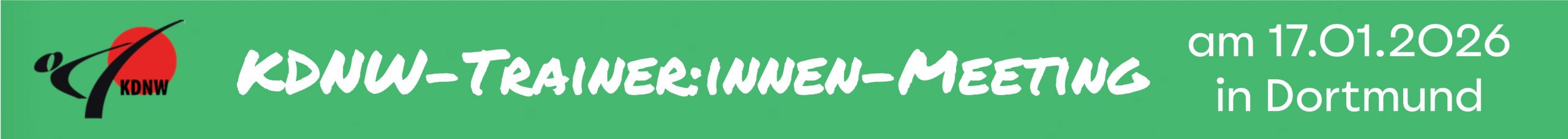 KDNW-Trainer:innen-Meeting am 17.01.2026 in Dortmund