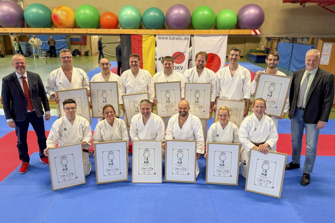 Shotokan: Dan-Prüfung am 14. Mai 2026 in Bünde