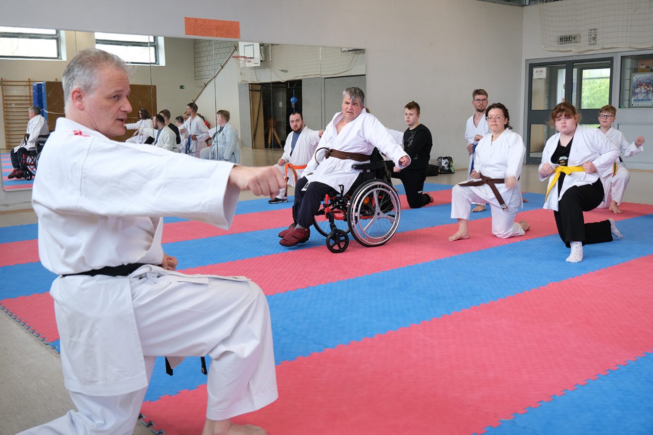 KDNW-Videoreportage: Inklusives Karate-Training im Dojo Lemgo-Lippe
