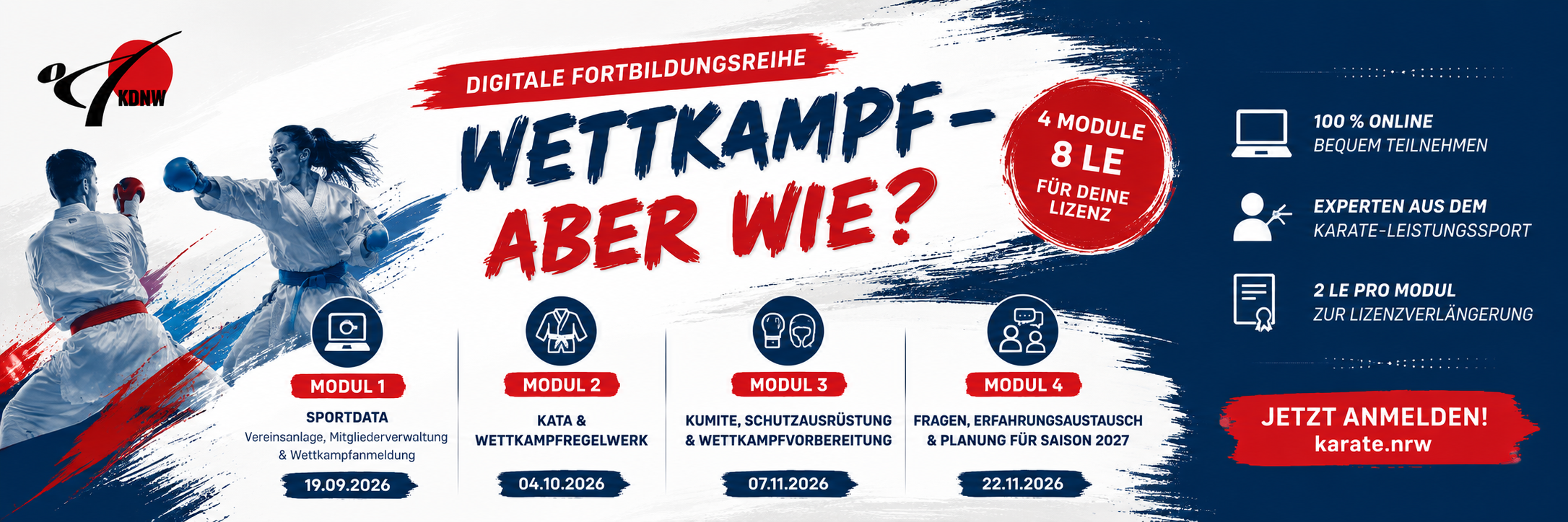 Digitale Fortbildungsreihe: Wettkampf - aber wie?